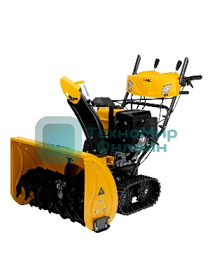 Бензиновая снегоуборочная машина SBL 711DT PRO, 420cc, гусеницы, эл.старт, блок. дифф. Denzel