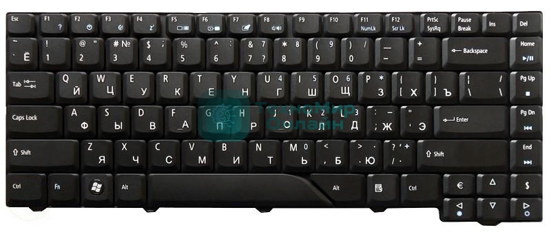 Клавиатура для ноутбука Acer Aspire 4520 4720 5520 5720 6935 6920 5930 черная