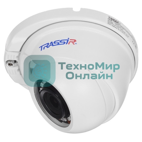 Антивор-видеонаблюдения Trassir TR-D2S5 v2 с PoE (2.8 мм) 2 шт + 12 месяцев записи архива в облако.