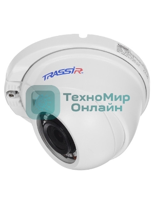 Антивор-видеонаблюдения Trassir TR-D2S5 v2 с PoE (2.8 мм) 2 шт + 12 месяцев записи архива в облако.