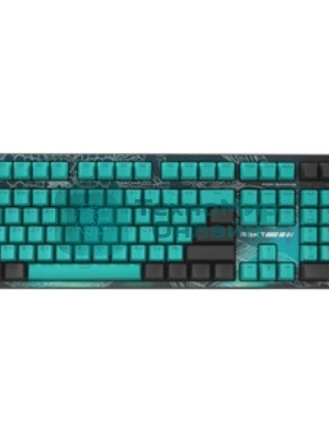 Клавиатура Raskat KM002 UV проводная, USB Type-A, зелёный (UV)