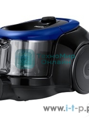 Пылесос Samsung VC18M21A0SB синий, 380/1800 Вт, уборка сухая, пылесборник контейнер 1.5 л