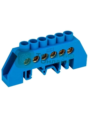 Шина нулевая в комб. DIN-изол. 