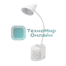 Светильник настольный Rexant Click Shift с ночником, на основании, LED, 6 Вт, 4000 К, диммируемый 3 ступени, заряжаемый (автономный режим 3 часа)