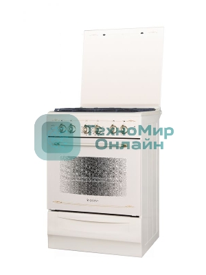 Плита газовая Gefest ПГ 5100-02 0182 бежевый, конфорок 4 шт, духовка 52 л, 50 см x 85 см x 58.5 см