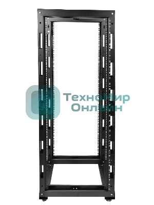 Стойка телеком. универсальная 33U двухрамная, цвет черный (СТК-33.2-9005) (1 коробка)