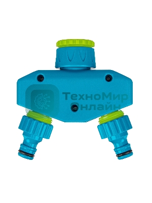 Разветвитель двухканальный LUXE Palisad с внутренней резьбой 3/4