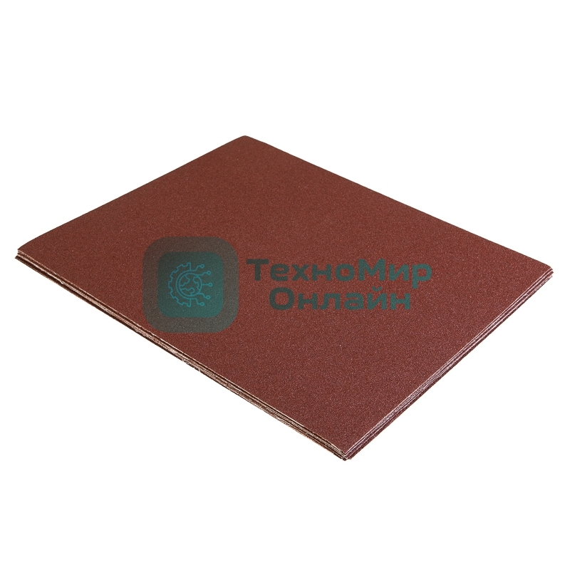 Шкурки шлифовальные Kranz в листах на тканевой основе, водостойкие 230х280мм, Р100 (10 шт/уп)