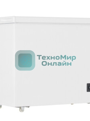 Морозильный ларь Бирюса Б-210KDN, белый с глухой крышкой, 160 л