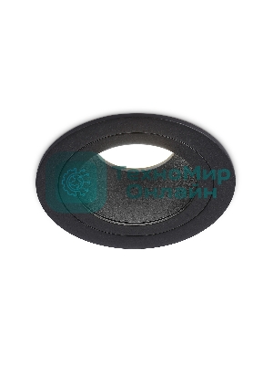 Встраиваемый точечный светильник Ambrella light TN102824 BK/BK черный/черный GU5.3 D92*50