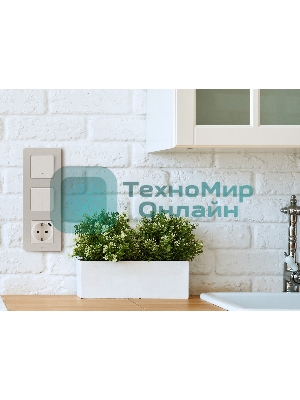 Рамка 3 поста шампань Inspiria