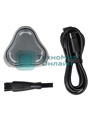 Электробритва Galaxy Line GL 4209, бронзовый, аккумуляторная, 5 Вт, Li-Ion аккумулятор емкостью 600 мА*ч, вр. непр. работы до 1,5 ч, ножи из нержавеющей стали, 3 независимые плавающие головки, возможность промывки бреющего блока, индикатор заряда и работы, встроенный триммер для подравнивания висков, USB зарядка