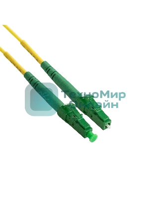 Патч-корд волоконно-оптический ExeGate FC-S-9-LC/APC-LC/APC-3M-LSZH (Шнур ВО SM 9/125 (OS2/G.652.D), LC/APC-LC/APC, Simplex, LSZH, 3м)
