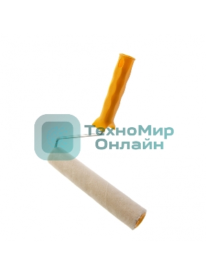 Валик Сибртех Лаки, 250 мм, ворс 5 мм, D - 36 мм, D ручки - 6 мм, велюр 80243