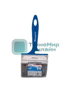 Кисть флейцевая Matrix для водных красок, 100x12 мм, смешанная щетина, пластиковая рукоятка