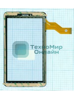 Сенсорное стекло (тачскрин) FM710301KA, черное