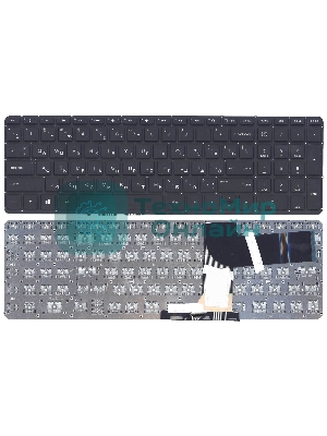 Клавиатура для ноутбука HP Pavilion 15-P 17-F черная с подсветкой