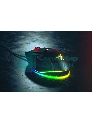 Мышь проводная Razer Basilisk V3 35K черный, 35000 dpi, USB, кнопки - 11