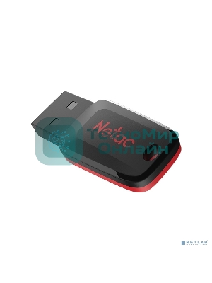 Флешка USB R/W Netac 128Gb U197 NT03U197N-128G-20BK USB 2.0 черный/красный