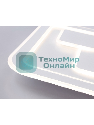 Светильник Ambrella light FA7712 WH белый 3000K-6400K 99W 480*480*60 (ПДУ РАДИО 2.4G)