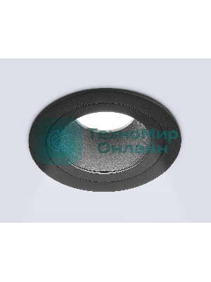 Встраиваемый точечный светильник Ambrella light TN102824 BK/BK черный/черный GU5.3 D92*50