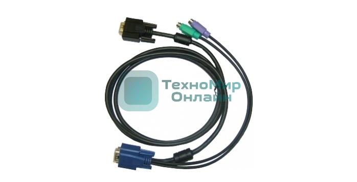 Кабель D-Link DKVM-IPCB5, All in one SPHD KVM Cable in 5m (15ft) for DKVM-IP1/IP8 devices (10pack)