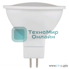 Лампа светодиодная IEK LLE-MR16-5-230-30-GU5 ECO MR16 5Вт 3000К теплый белый GU5.3 450лм 230-240В