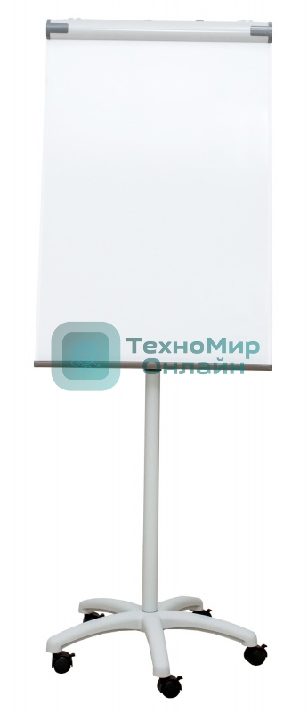 Флипчарт Cactus CS-FCR-M67x105 магнитно-маркерная меламиновая 67x105см на роликах