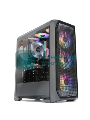 Компьютерный корпус ZALMAN N5 MF, ATX, черный, WINDOW, 1x5.25