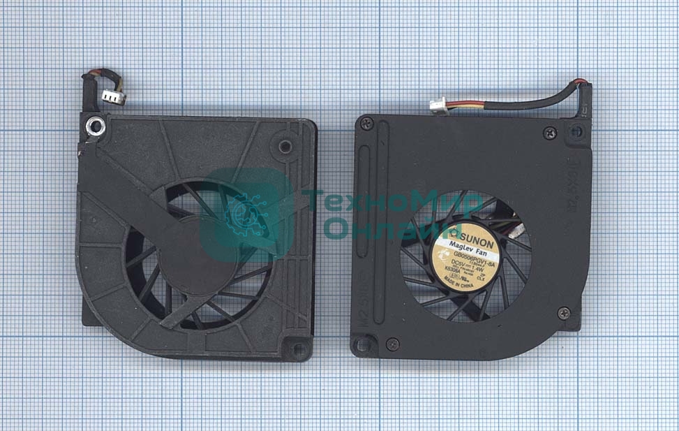 Вентилятор (кулер) для ноутбука Dell Inspirion 500M 510M 600M
