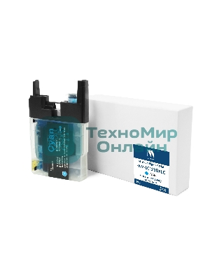 Картридж струйный NVPrint LC-1280XLC (NV-LC1280XLC) Cyan для Brother MFCJ5910/6510/6910 (19 мл) совместимый