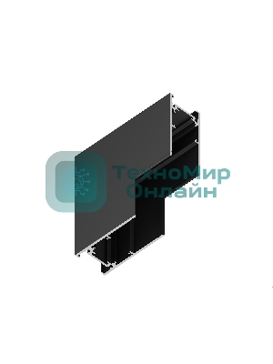 GL3378 BK черный коннектор угловой внутренний для накладного шинопровода 85*85*H26.9