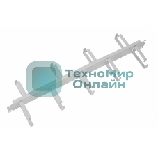 Органайзер кабельный горизонтальный двусторонний 19