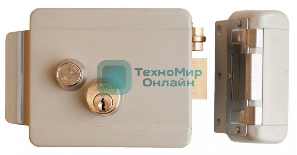 Замок электромеханический Falcon Eye FE-2369i сталь серый