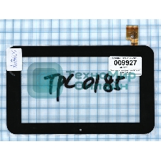 Сенсорное стекло (тачскрин) TPC0185 ver2.0, черное