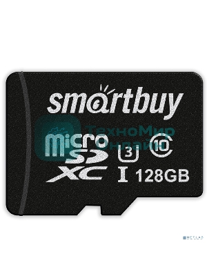 Карта памяти micro SDXC Smartbuy 128GB U3 V30 A1 Advanced R/W up to 90/55 с адапт (SB128GBSDU1A-AD)