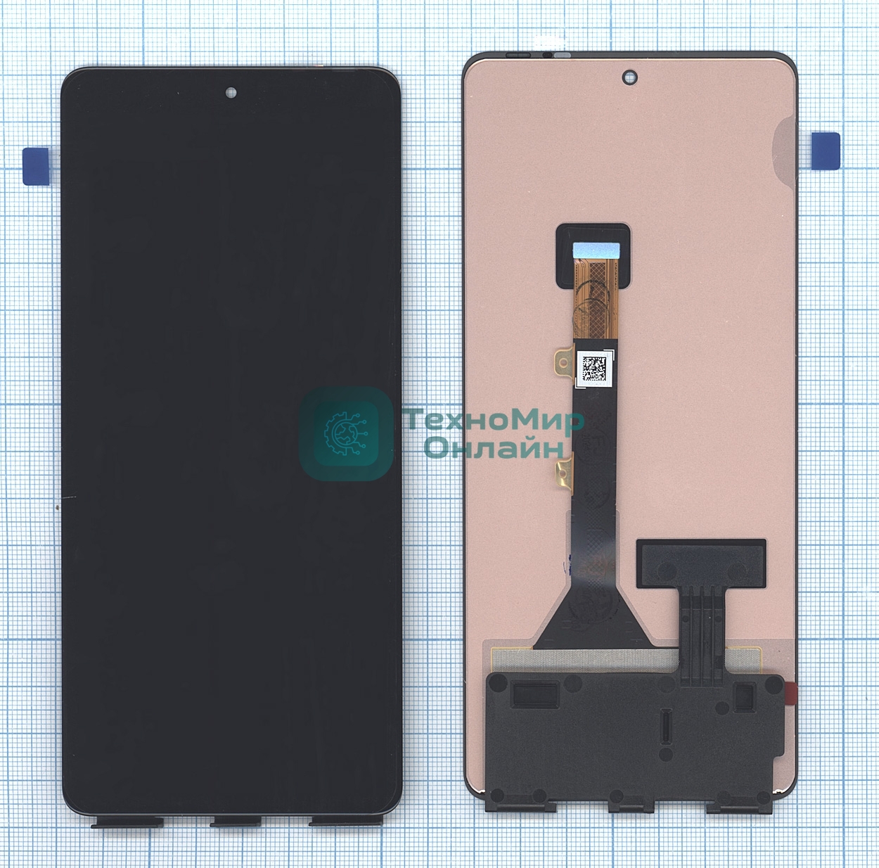 Дисплей для Infinix Note 30 Pro (X678B) в сборе с тачскрином черный orig