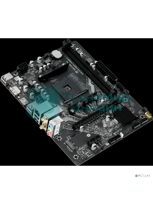 Материнская плата Maxsun MS-Challenger A520M-K WIFI, AM4, AMD A520, 2xDDR4, 3xSATA, 1xM.2, 1xPCIe 3.0 x16, 1xPCIe x16, 1xHDMI, 1xDP, 1xRJ45, Wi-Fi, Bluetooth, 2xUSB-A 5Gbps, 4xUSB-A 2.0, 3x3.5 мм, 5.1, mATX