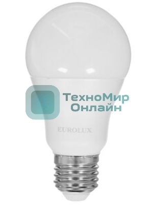 Лампа светодиодная EUROLUX LL-E-A60-15W-230-2,7K-E27
