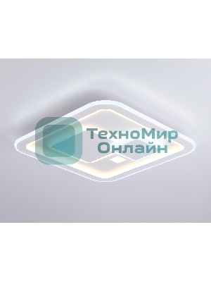 Светильник Ambrella light FA7712 WH белый 3000K-6400K 99W 480*480*60 (ПДУ РАДИО 2.4G)