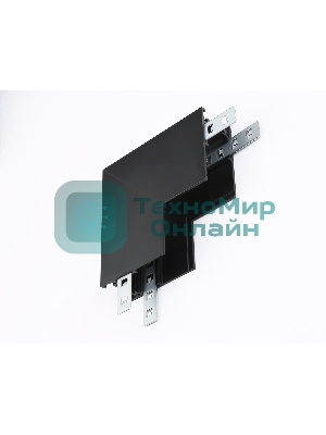 GL3378 BK черный коннектор угловой внутренний для накладного шинопровода 85*85*H26.9