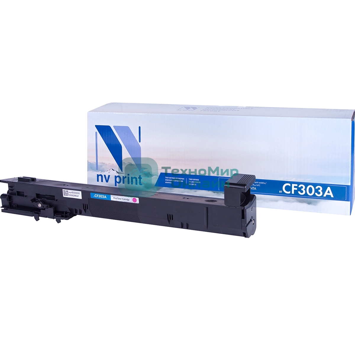 Картридж лазерный NVPrint совместимый HP CLJ Ent M880 CF303A Magenta (32000k)
