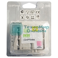 Картридж струйный Cactus CS-EPT0486 светло-пурпурный (14,4 мл) для Epson Stylus Photo R200/R220/R300/R320/R340/RX500/RX600/RX620/RX640