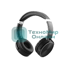 Беспроводные/проводные наушники Harper HB-217 черный, накладные, Bluetooth + проводной, складная конструкция, до 5 ч