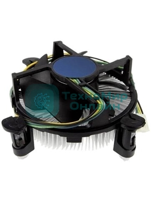 Кулер для процессора ACD серебристый, 90 мм, алюминий, 2300 об/мин, 23.5 дБ, 3 pin, 65 Вт, 44 мм