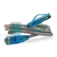 Патч-корд U/UTP Cat.6 LSZH 2м PC-LPM-UTP-RJ45-RJ45-C6-2M-LSZH-GY сер. Hyperline 42265