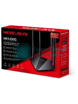 Двухдиапазонный гигабитный Wi-Fi роутер Mercusys MR1200G AC1200