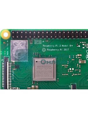 Мини ПК Raspberry Pi 3 Model B+ (RA433, E14 Version) Retail, 1Gb RAM, Cortex-A53 (ARMv8) 64-bit SoC @ 1.4GHz Broadcom BCM2837B0 CPU, WiFi, Bluetooth, 40-pin extended GPIO, 4x USB 2.0, HDMI, CSI camera port, DSI displ.port, MicroSD port (137-3331), (БП и корпус