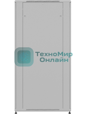 Шкаф серверный NTSS Премиум (NTSS-R42U80100PD/PDD) напольный 42U 800x1000мм пер.дв.перфор. задн.дв.перфор.2-хст. 900кг серый IP20 сталь