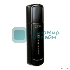 Флешка USB Transcend JetFlash 350 (TS32GJF350), 32Gb, USB 2.0, R/W 15/7, черный